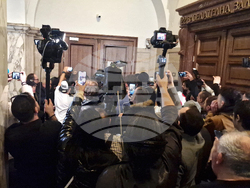 Протест под наслов „Сарафов вън“