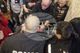 Протест под наслов „Сарафов вън“