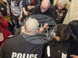 Протест под наслов „Сарафов вън“