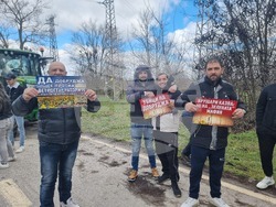 Село Крушари - протест