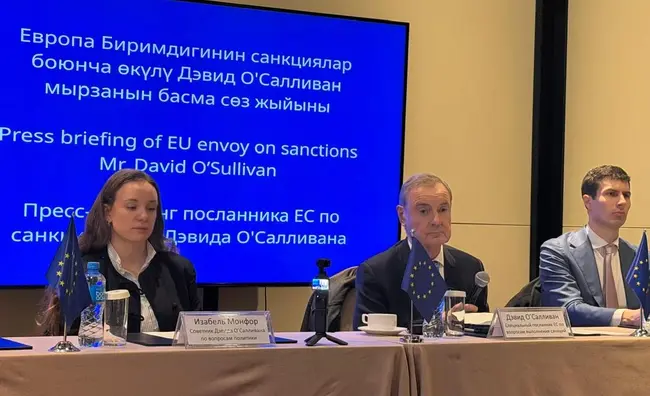 КАБАР: ЕС иска да види как Киргизстан развива и процъфтява, заяви специалният пратеник на ЕС за прилагането на санкциите