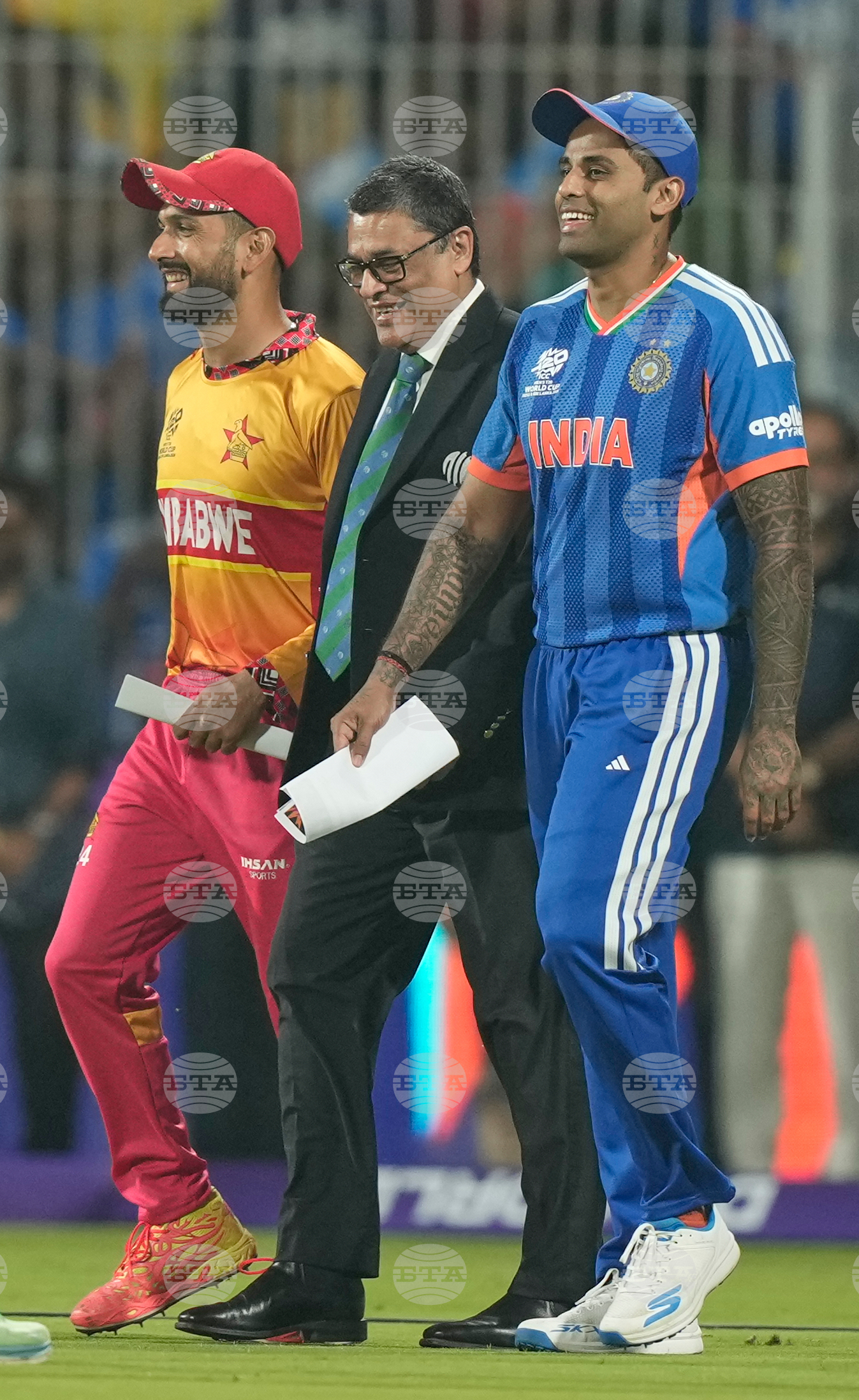 India and Zimbabwe T20 WCup Cricket