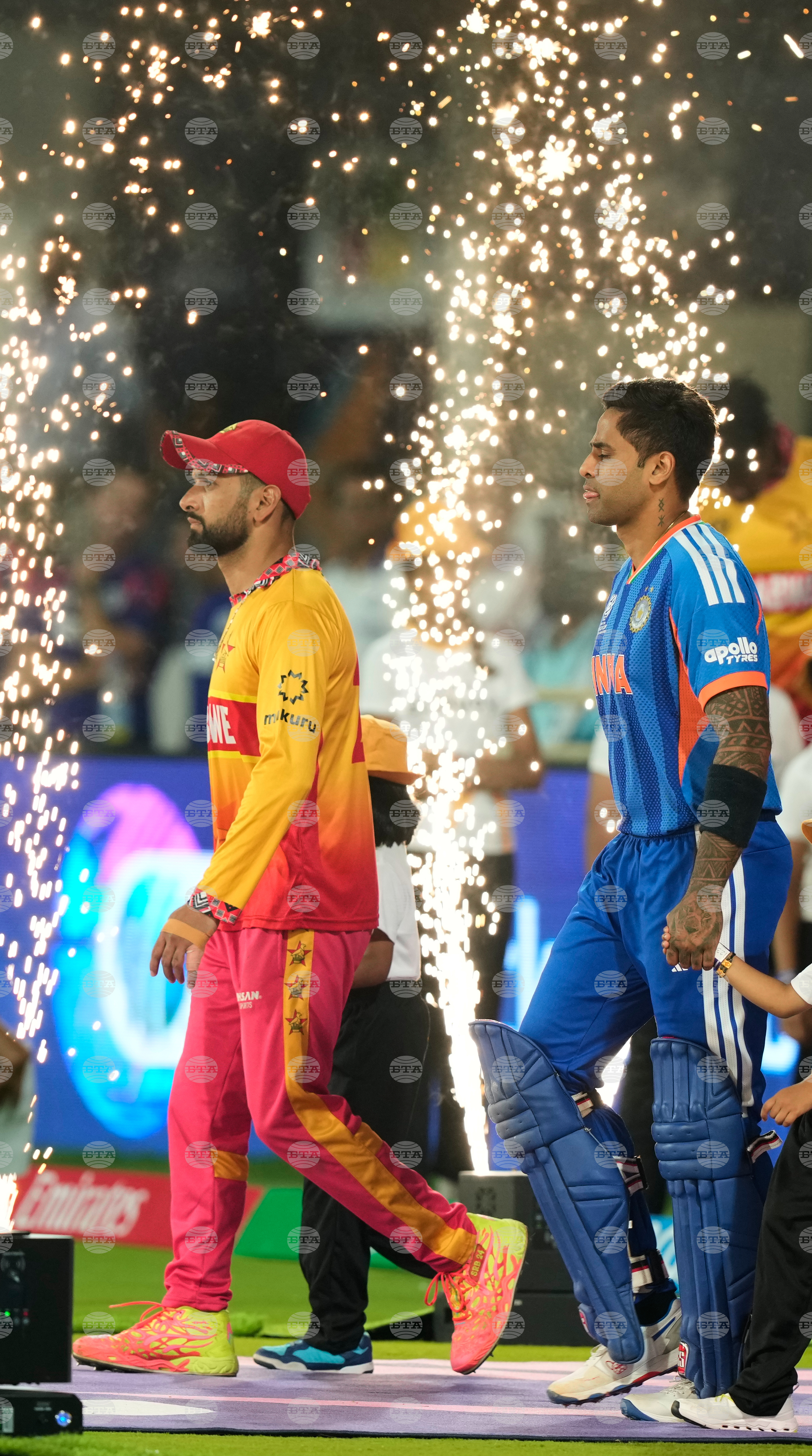 India and Zimbabwe T20 WCup Cricket