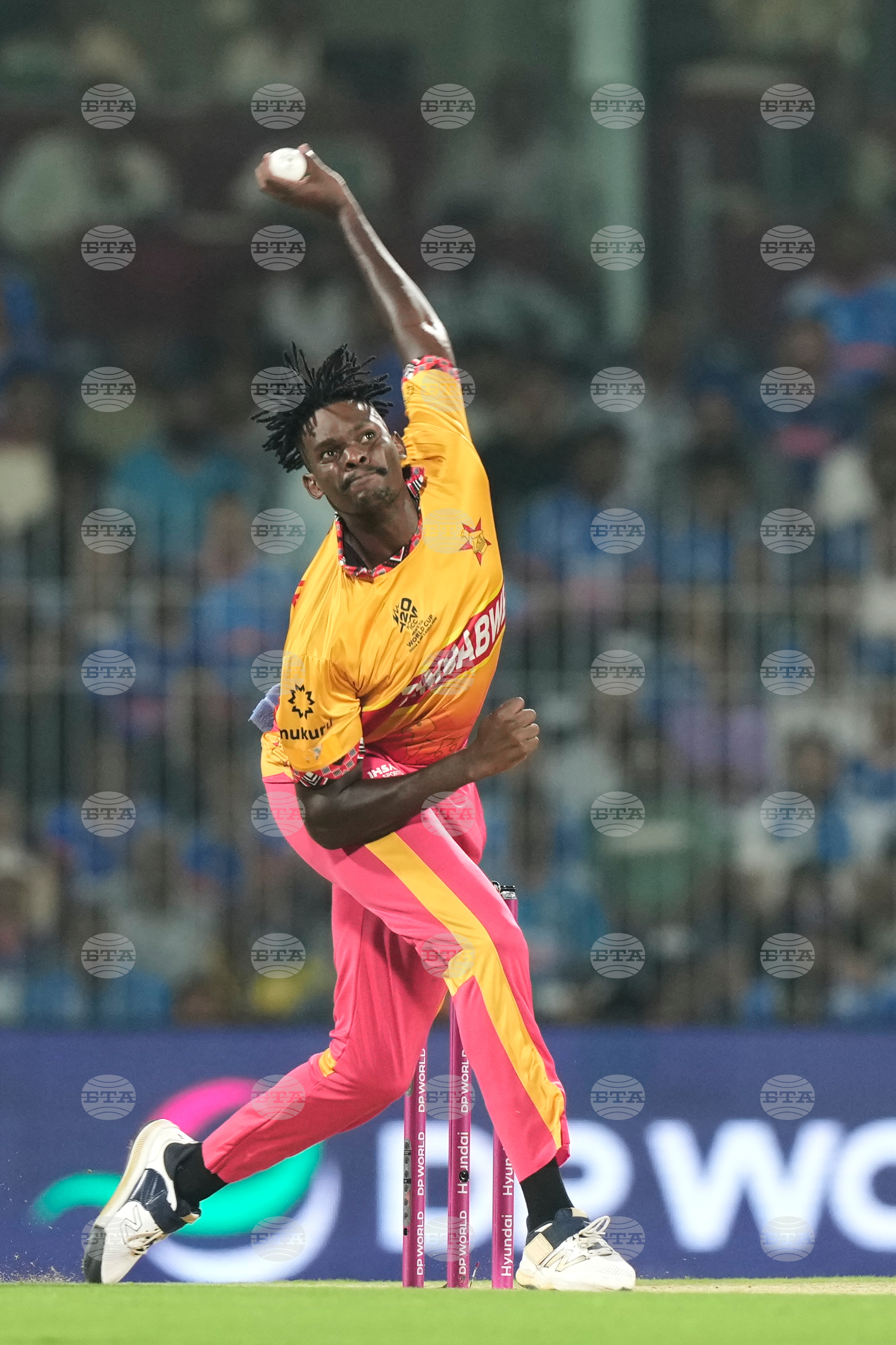 India and Zimbabwe T20 WCup Cricket