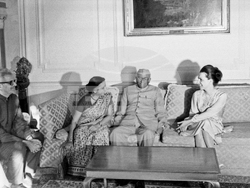 Людмила Живкова с индийския президент Нилам Санджива Реди