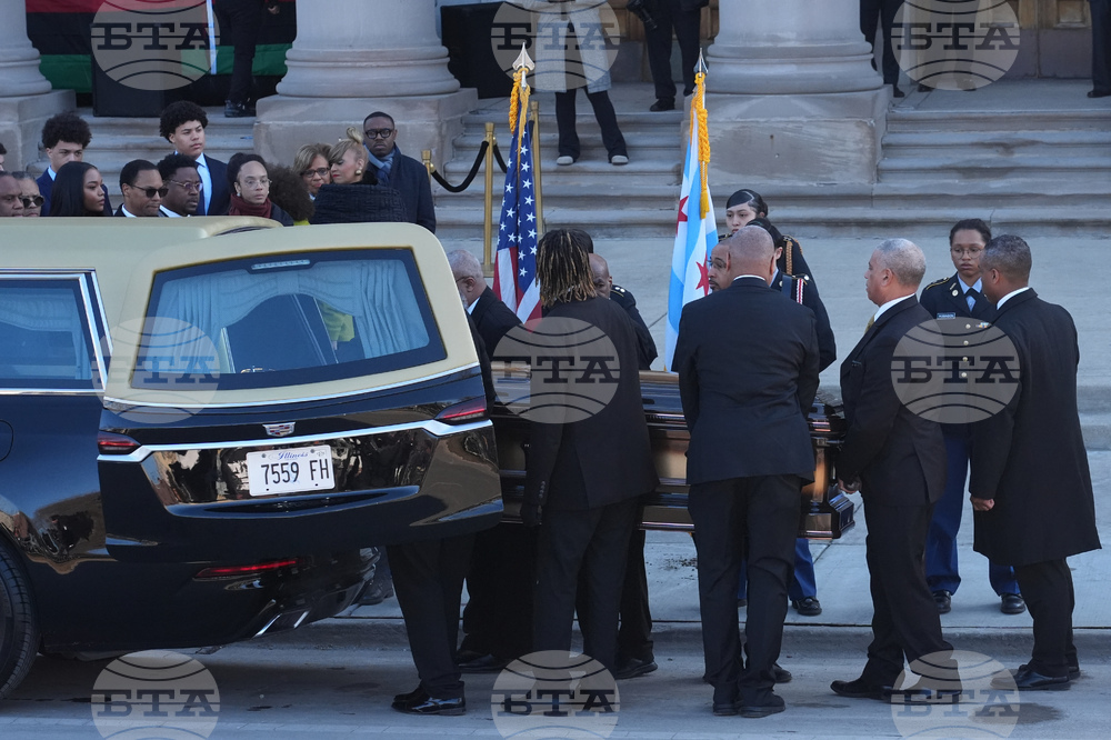 APTOPIX Jesse Jackson Memorial