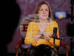 Албена Павлова в „Час ЛИК“ на БТА, снимка – Милена Стойкова/БТА