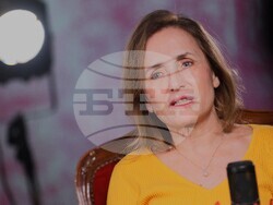 Албена Павлова в „Час ЛИК“ на БТА, снимка – Милена Стойкова/БТА