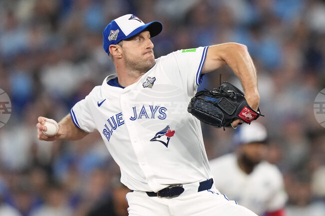 Blue Jays Scherzer Baseball