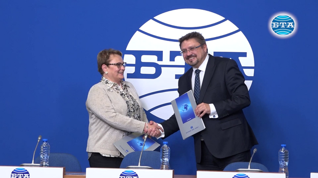 БТА и Софийската градска галерия подписаха договор за сътрудничество