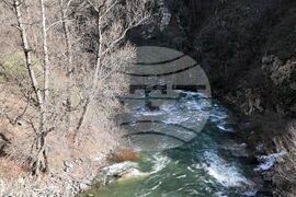 Язовир Кричим - контролирано изпускане 