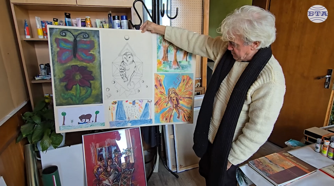 Изобразителното изкуство се преподава с любов и дава свобода на въображението, каза художникът Николай Маринов в Гоце Делчев