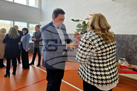 Село Марикостиново - Основно училище „Св.св. Кирил и Методий“ - физкултурен салон и STEM център - откриване