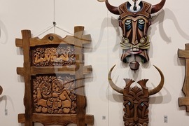 Ямбол - изложба дърворезба "Традиция. Натура. Синтез"
