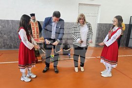 Село Марикостиново - Основно училище „Св.св. Кирил и Методий“ - физкултурен салон и STEM център - откриване