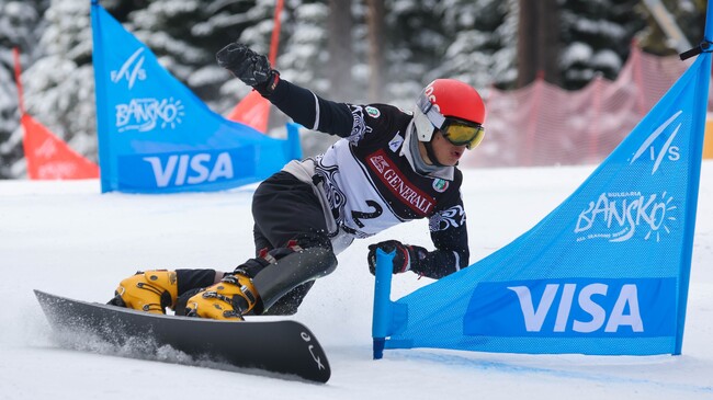 Bulgarian Zamfirov Wins Snowboarding Men's Parallel Giant Slalom at 2025 Winter Universiade in Italy