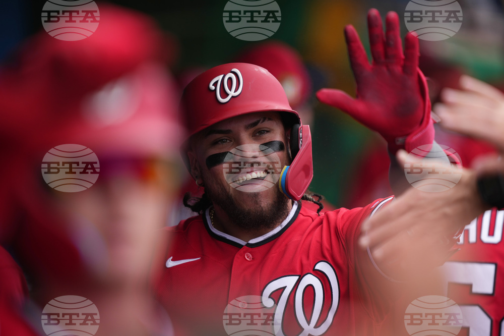 Nationals Phillies Spring Baseball