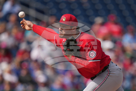 Nationals Phillies Spring Baseball