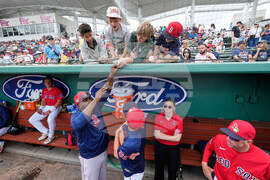 APTOPIX Rays Red Sox Spring Baseball