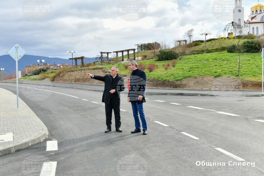 Община Сливен: Завършена е новата улица, която свързва бул. „Стефан Стамболов“ с кръговото движение на бул. „Георги Данчев“ в Сливен