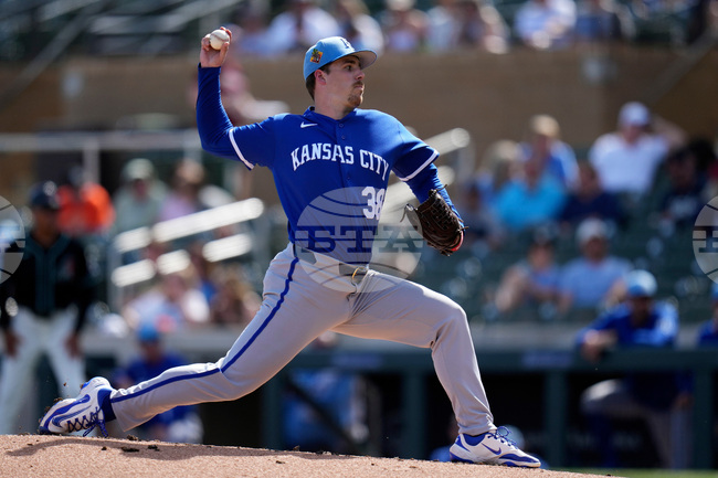 Royals Diamondbacks Spring Baseball