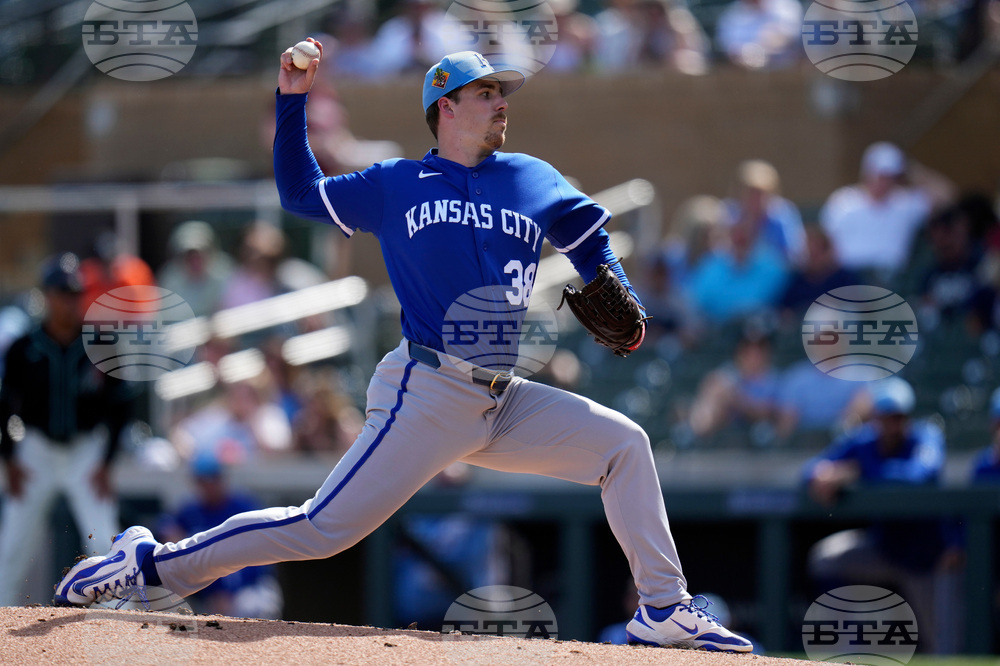 Royals Diamondbacks Spring Baseball