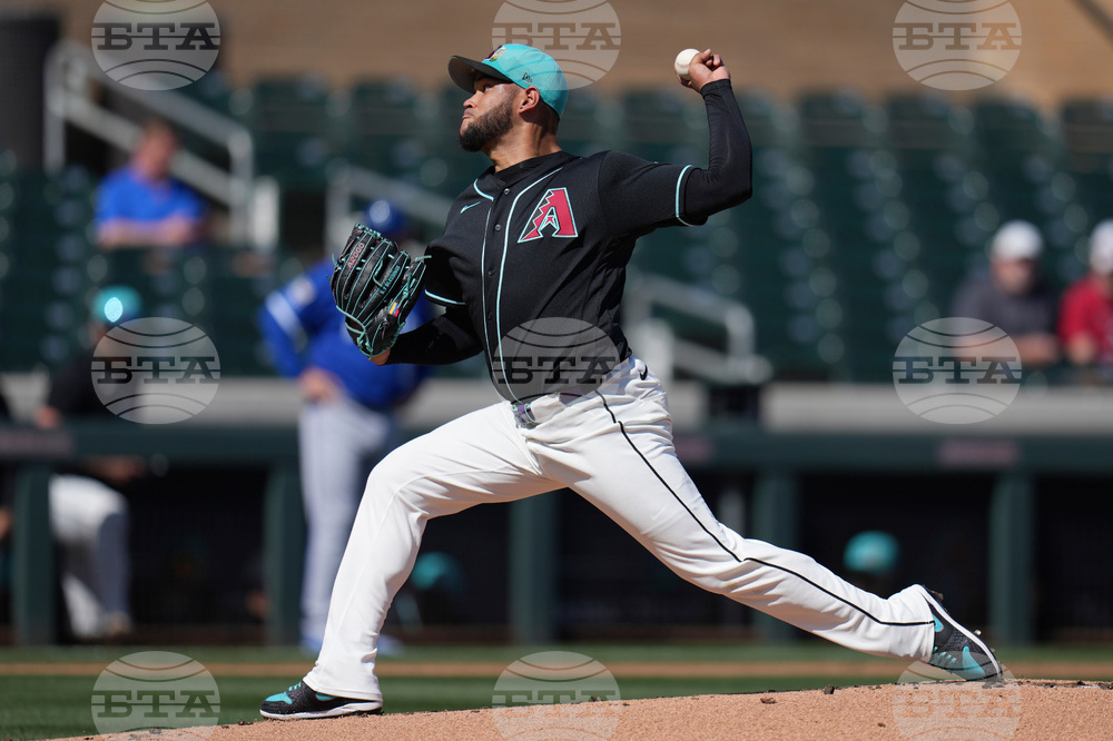 Royals Diamondbacks Spring Baseball