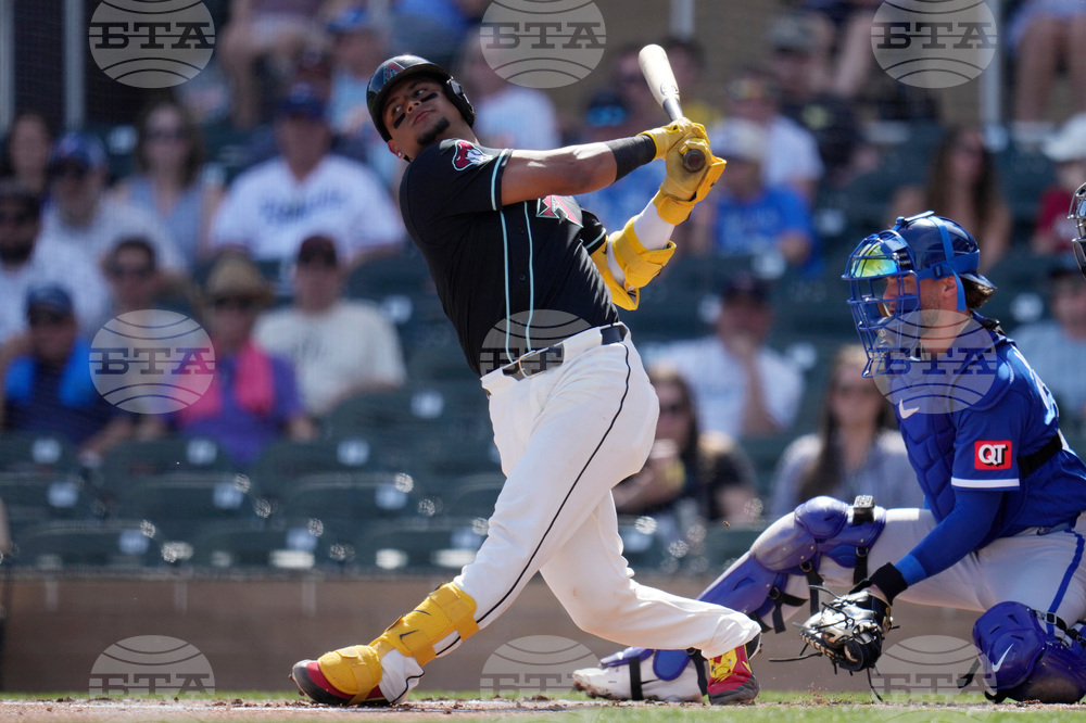 Royals Diamondbacks Spring Baseball