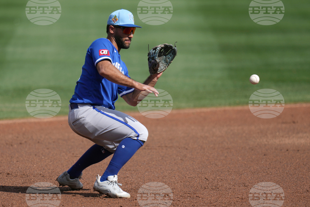 Royals Diamondbacks Spring Baseball
