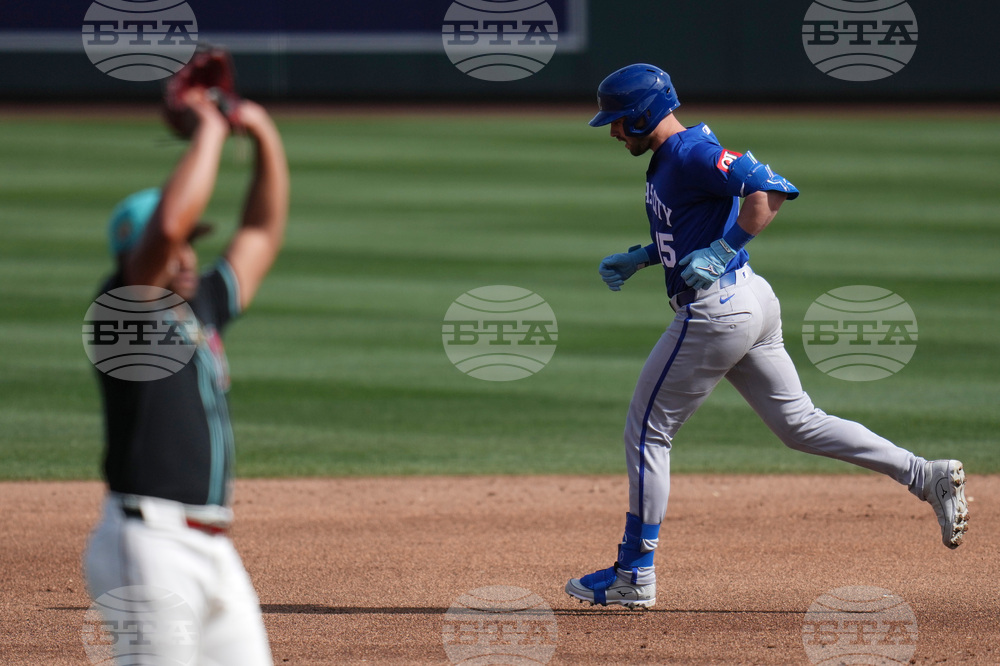 Royals Diamondbacks Spring Baseball