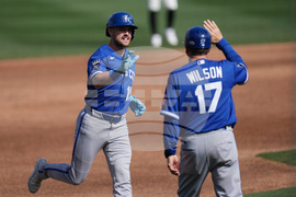 Royals Diamondbacks Spring Baseball