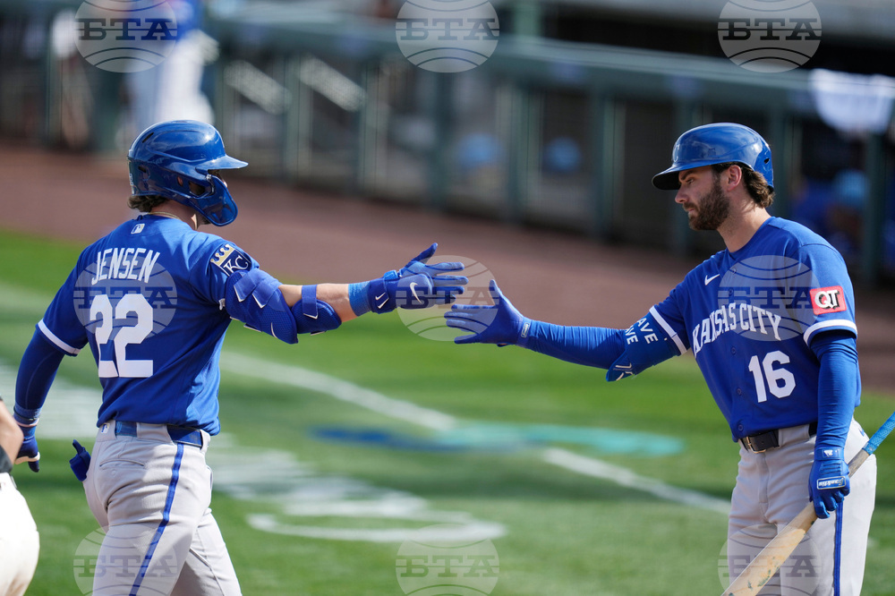 Royals Diamondbacks Spring Baseball