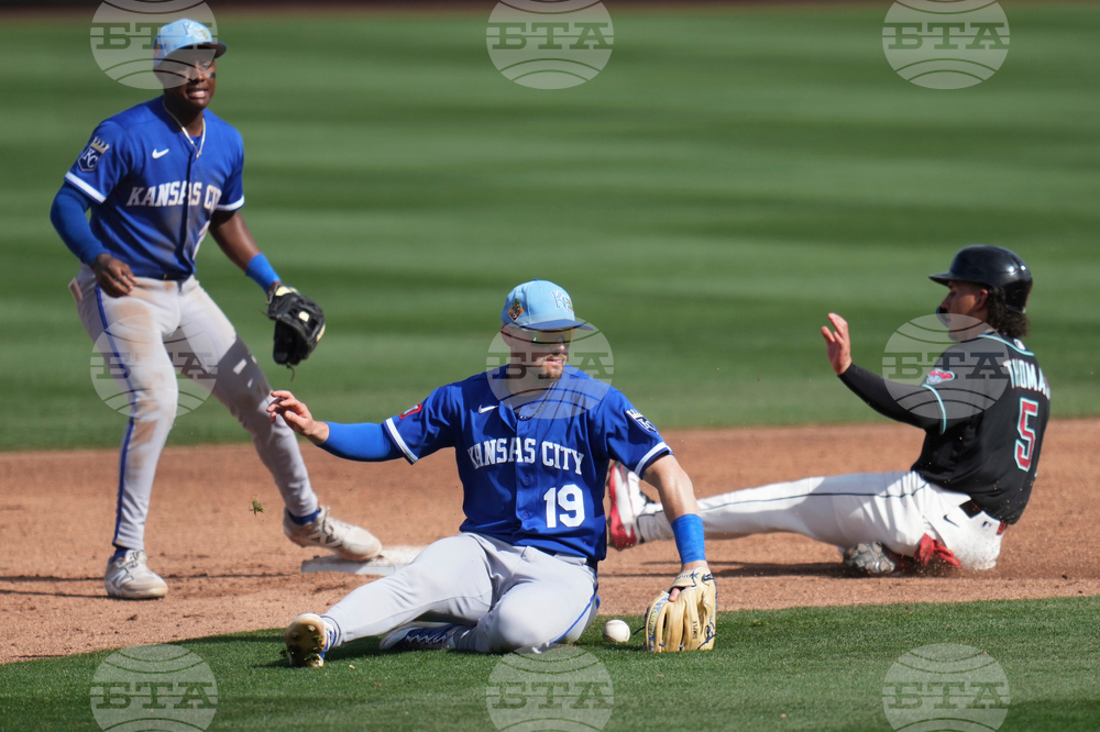 Royals Diamondbacks Spring Baseball