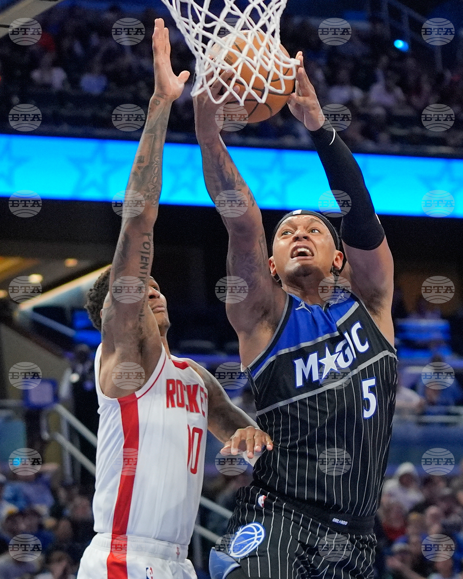 Rockets Magic Basketball