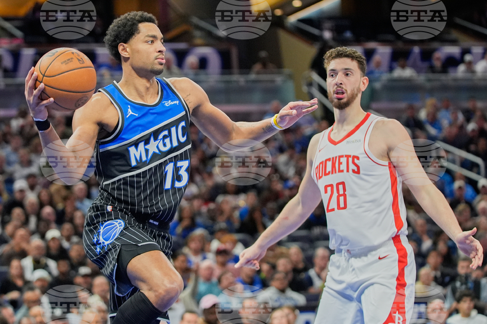 Rockets Magic Basketball