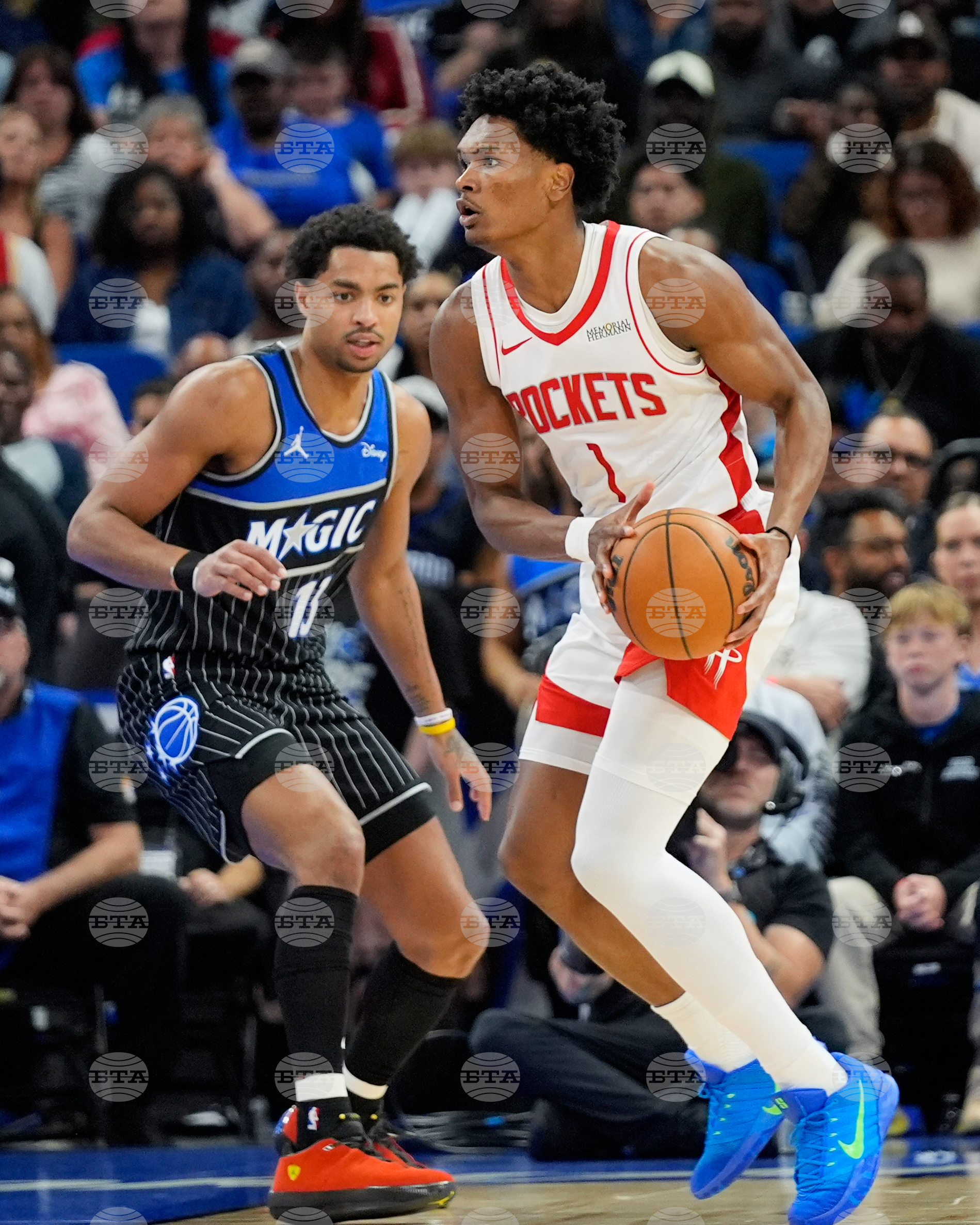 Rockets Magic Basketball