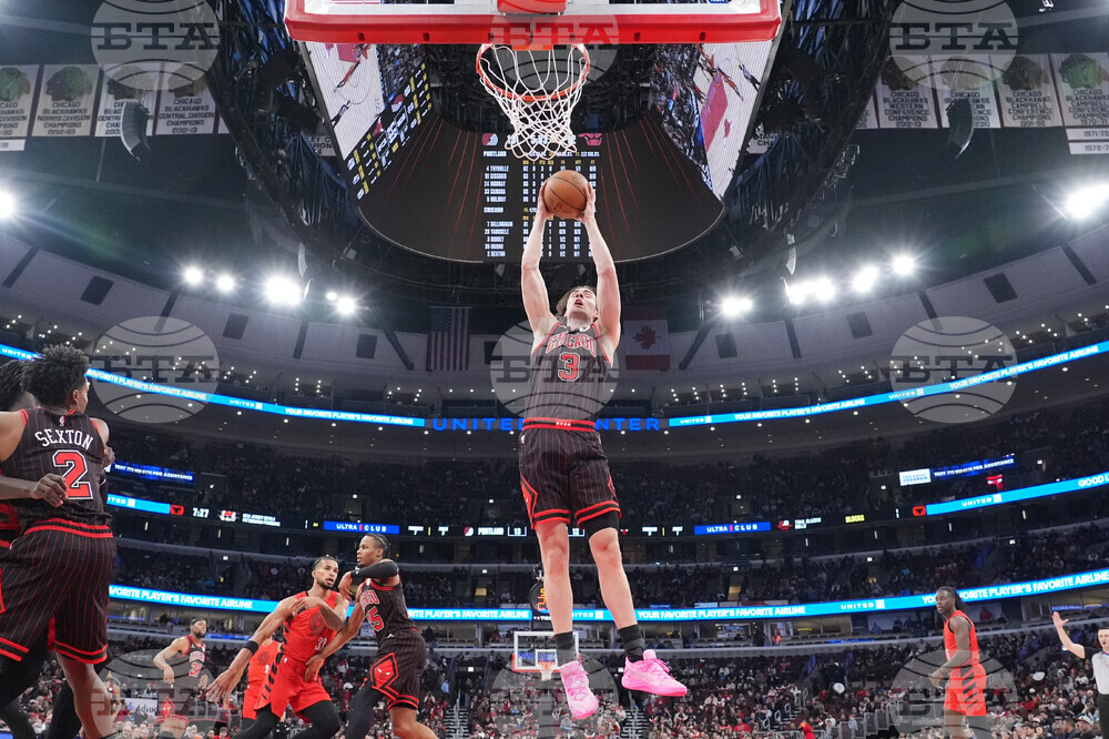 Trail Blazers Bulls Basketball