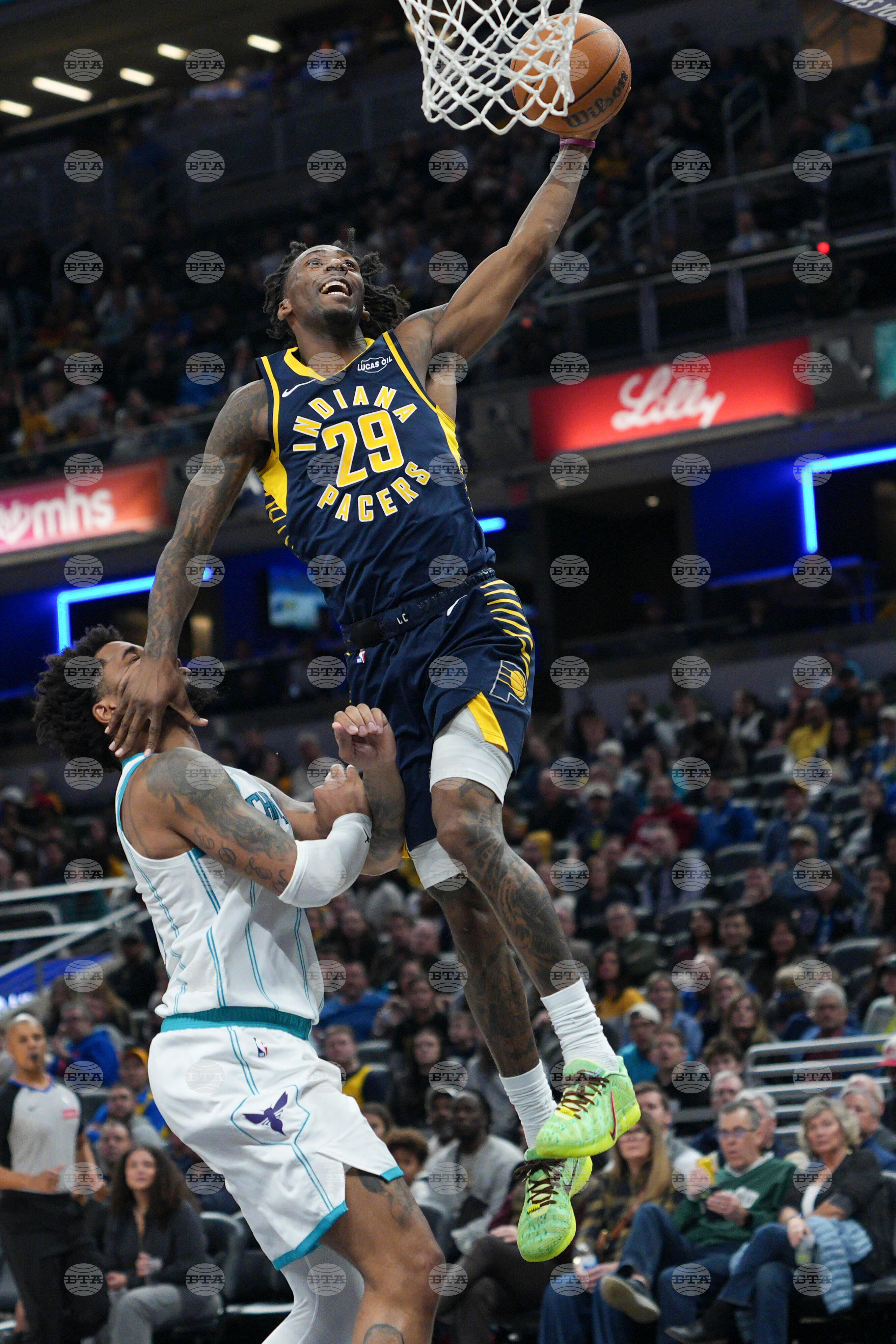 Hornets Pacers Basketball