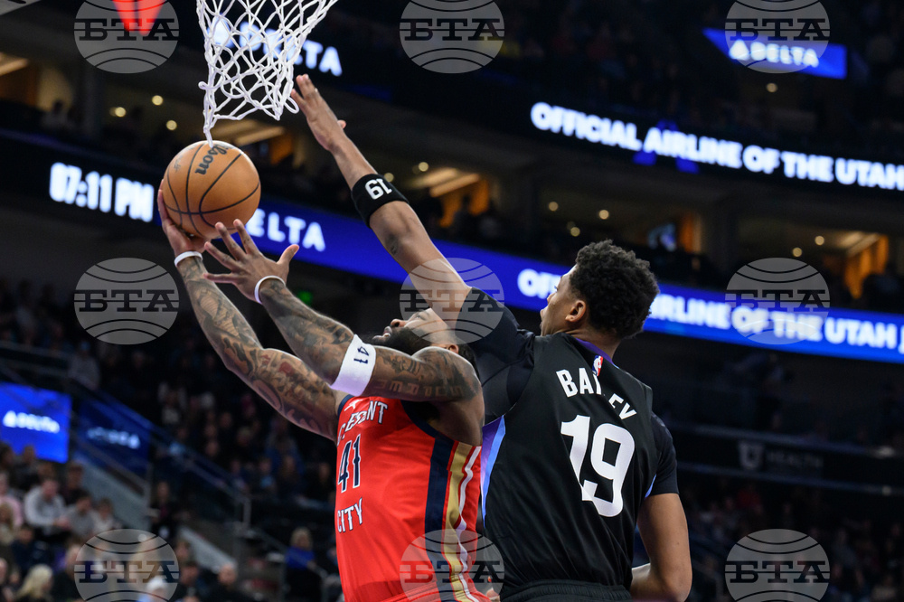 Pelicans Jazz Basketball