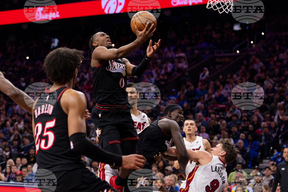 Heat 76ers Basketball