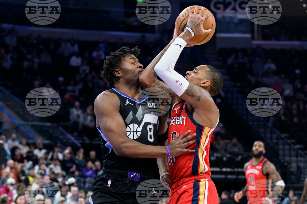 Pelicans Jazz Basketball