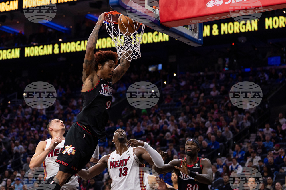 Heat 76ers Basketball