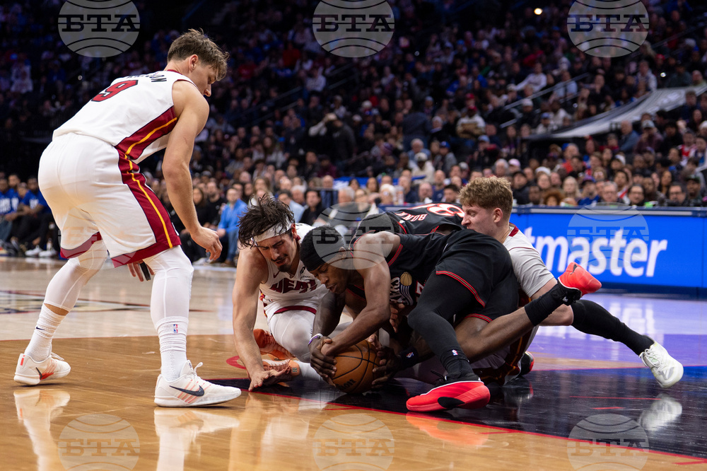 Heat 76ers Basketball