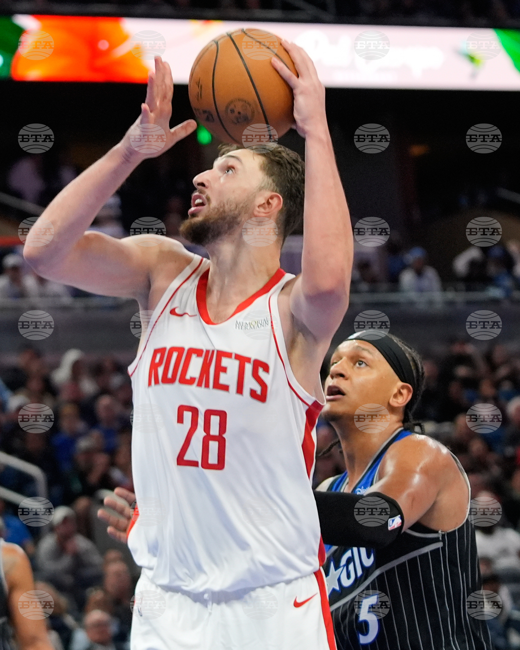 Rockets Magic Basketball