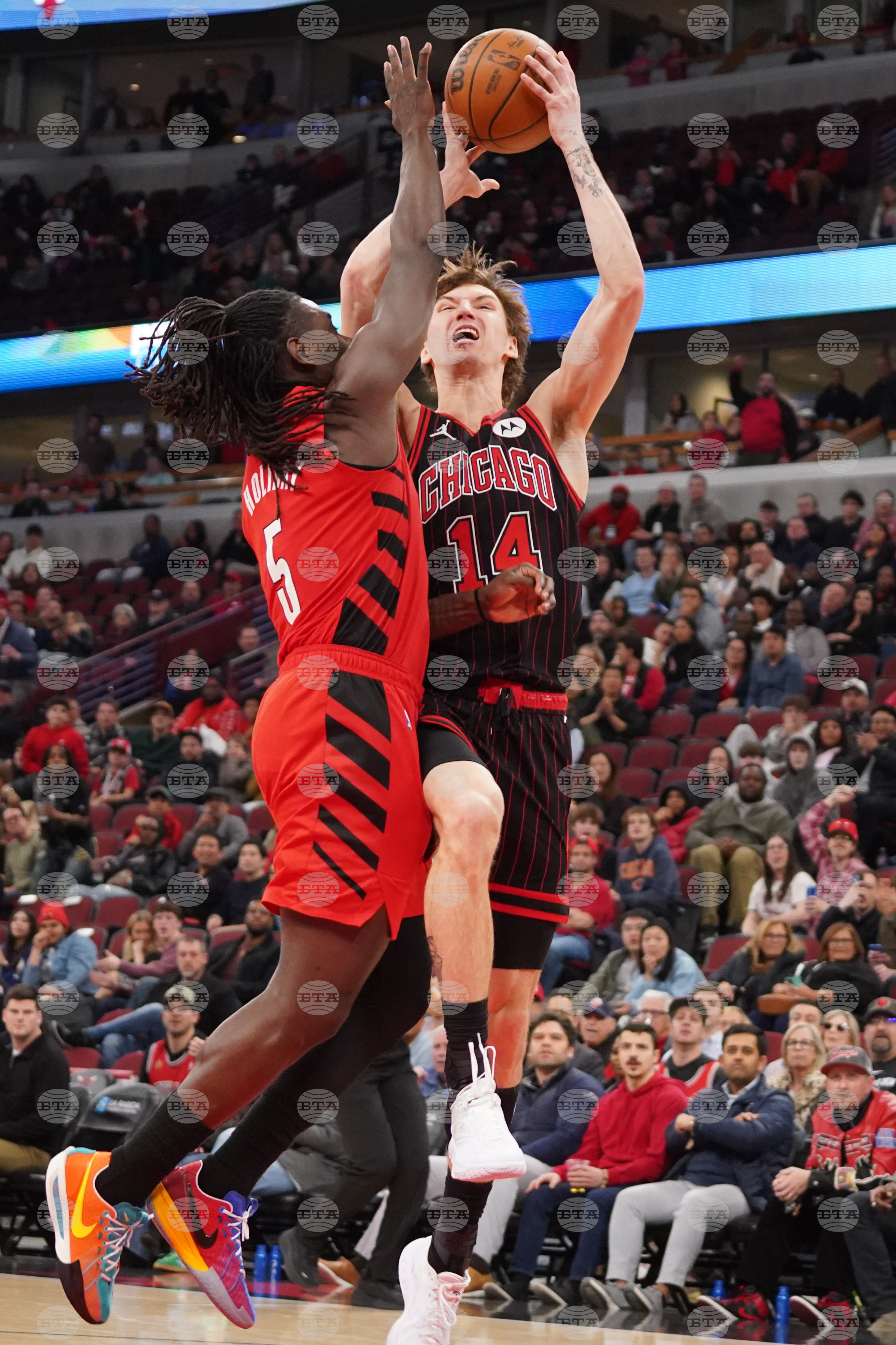 Trail Blazers Bulls Basketball