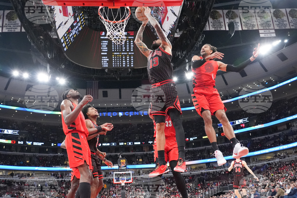 Trail Blazers Bulls Basketball