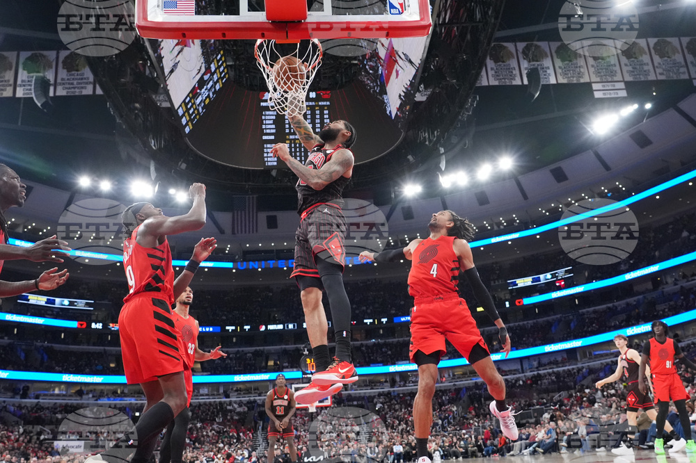 Trail Blazers Bulls Basketball