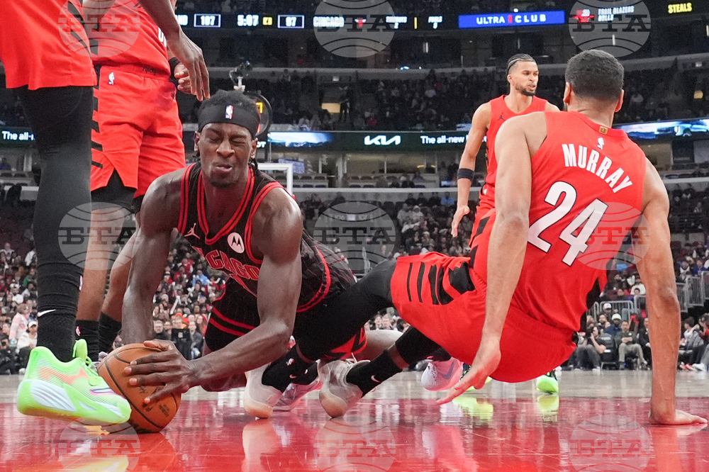 Trail Blazers Bulls Basketball