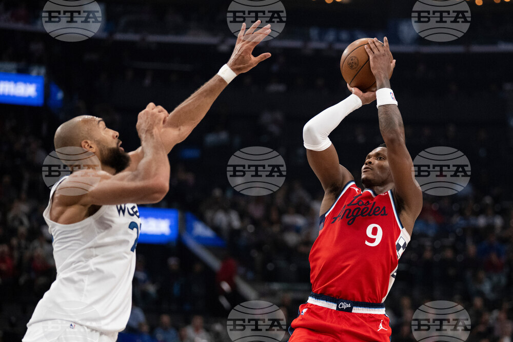 Timberwolves Clippers Basketball