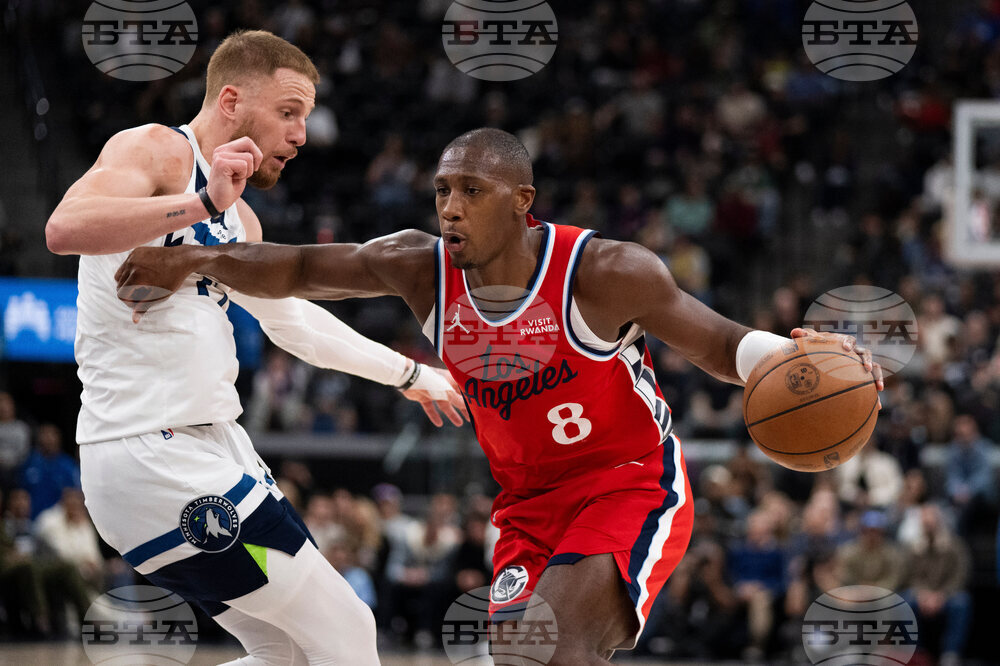 Timberwolves Clippers Basketball